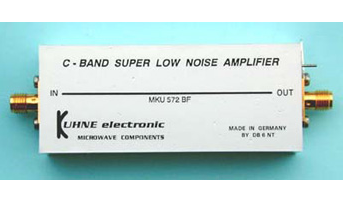 MKU LNA 572 BF 超低噪聲前置放大器5.7GHz Kuhne Electronic