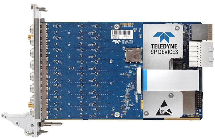 Teledyne SP Devices ADQ8-8C多通道，10位數字轉換器