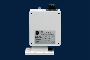 Norsat LNA-X1000S用于衛星通信的7.25至7.75 GHz X波段LNA