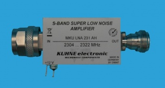 MKU LNA 231 AH衛星通信超低噪聲前置放大器Kuhne electronic